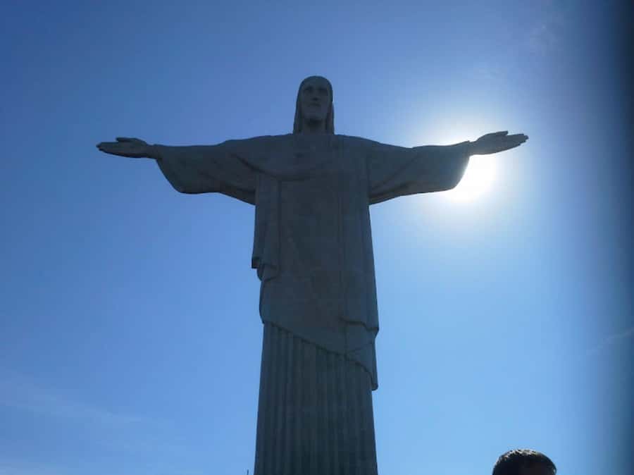 Rio de Janeiro: Christ Redeemer, Selaron steps & Sugarloaf - Sunset above Copacabana at Sugarloaf Mountain