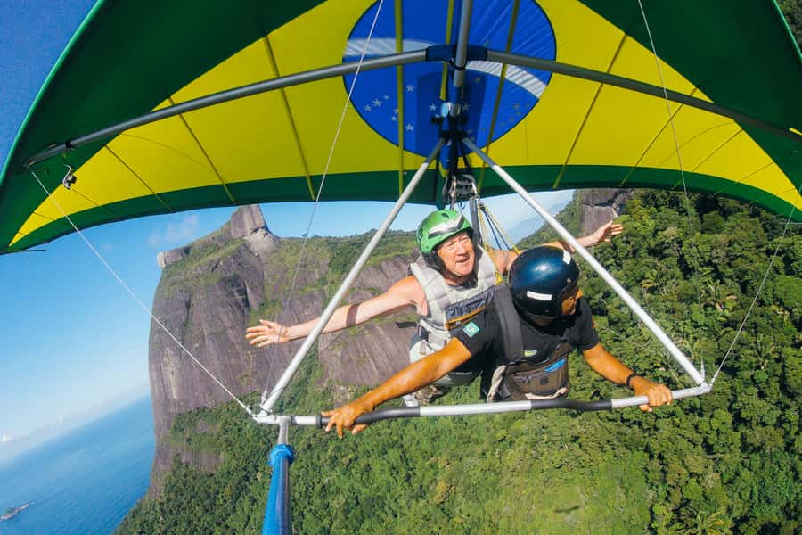 Rio de Janeiro: Hang Gliding Tandem Flight - Pedra Bonita Gives You Rio’s Best Launch View