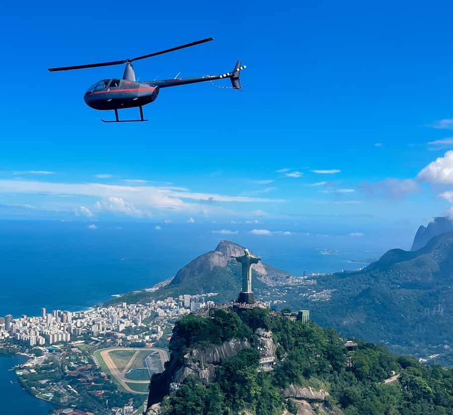 Rio de Janeiro: Helicopter Flight Christ the Redeemer 30 min - Christ the Redeemer from Corcovado