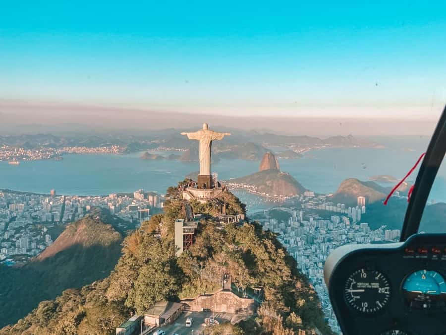 Rio De Janeiro Helicopter Flight Tour - Starting at Helicentro do Pontal