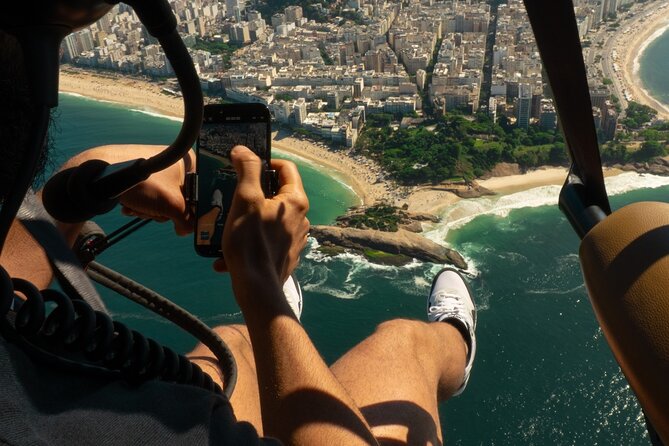 Rio de Janeiro Helicopter Tour without Doors - From Recreio to Barra da Tijuca