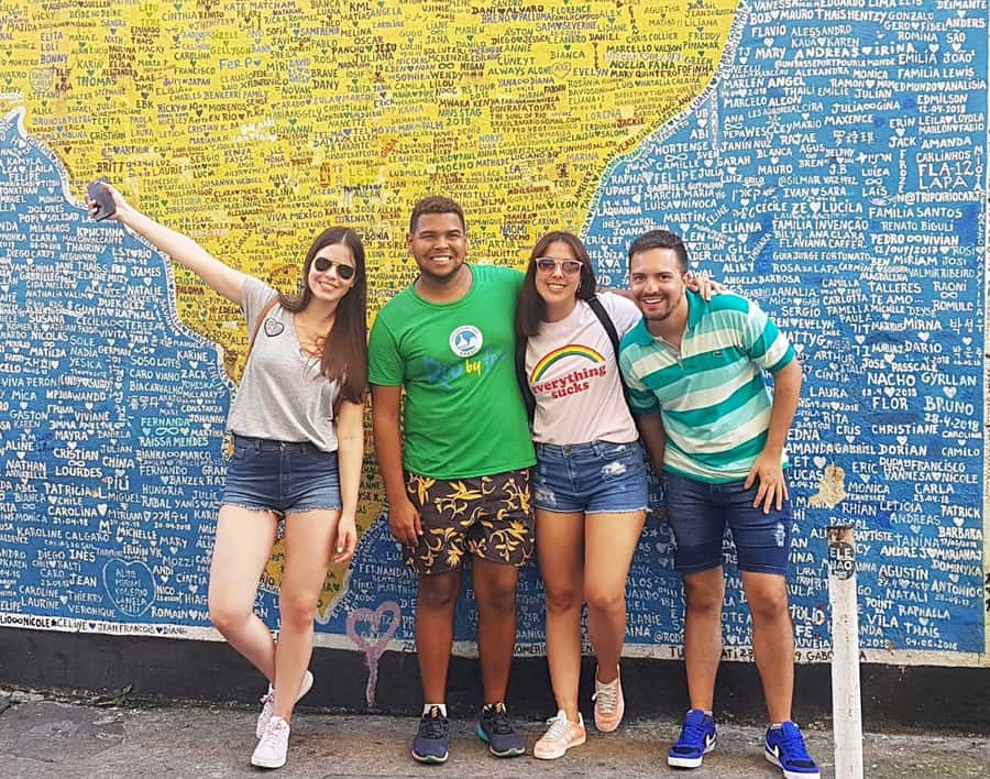 Rio de Janeiro: Historical Downtown and Lapa Walking Tour - The National Library and the contrast of old and new
