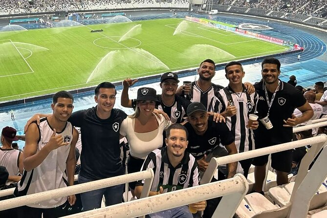 Rio de Janeiro: Join a Botafogo soccer game with transport - Walking Toward Nilton Santos Stadium