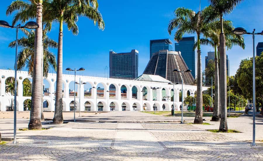 Rio de Janeiro: Lapa and Santa Teresa with Tram Ride - Ruins Park and the view toward Sugarloaf