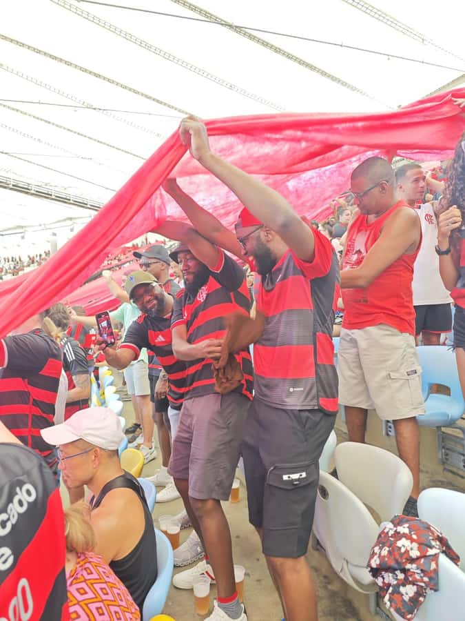Rio de Janeiro: Maracanã Stadium Match Ticket with Drink - The walk to Maracanã and the pre-match mood