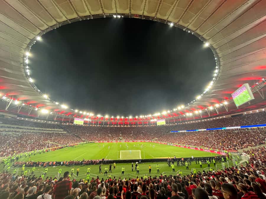 Rio de Janeiro: Maracanã Stadium Match Ticket with Drink - Meeting at Praça Varnhagem