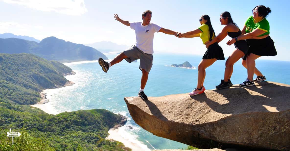 Rio de Janeiro: Pedra do Telégrafo; Grumari/ Prainha Beaches - Grumari adds another beach stop instead of more city traffic