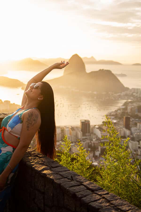 Rio de Janeiro: Sunrise at Observatory & Christ the Redeemer - Mirante Dona Marta: Rio from above