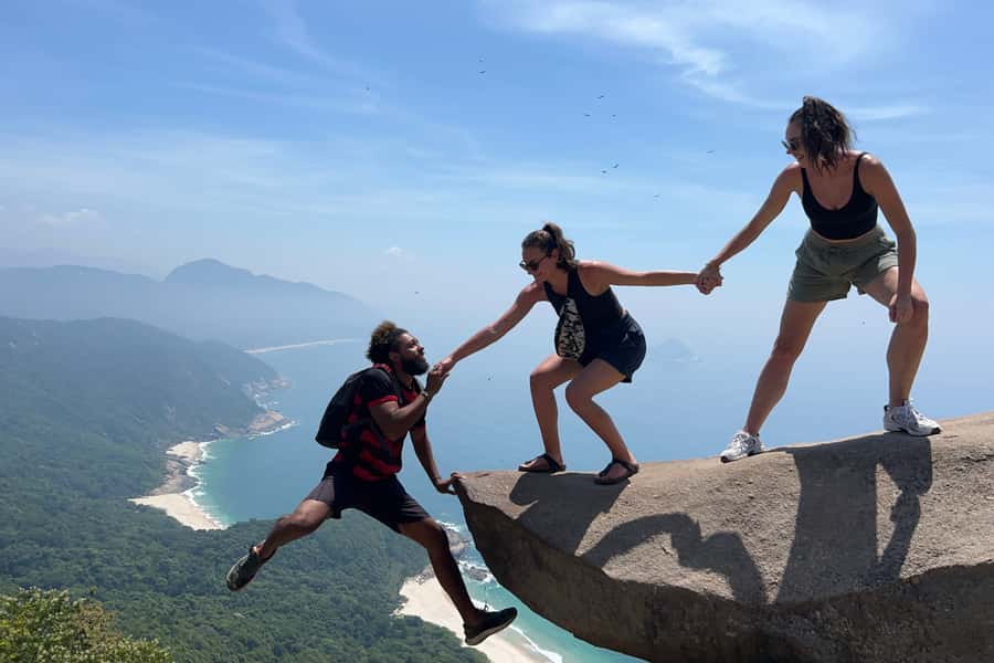Rio de Janeiro: Telegrafo Rock Hike with Optional Beach Stop - From your hotel to Guaratiba
