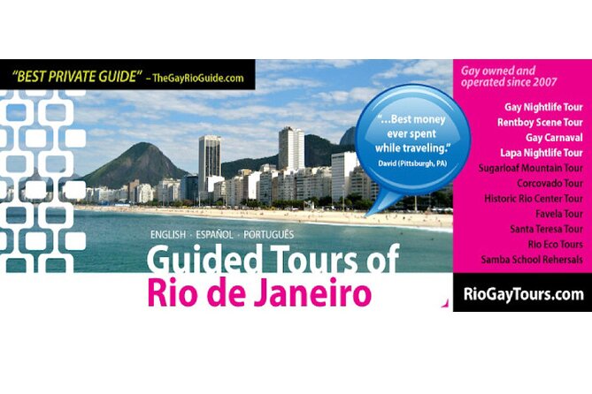 Rio Gay Tours: Christ Redeemer and Santa Teresa Artistry Area - Key points to know before booking