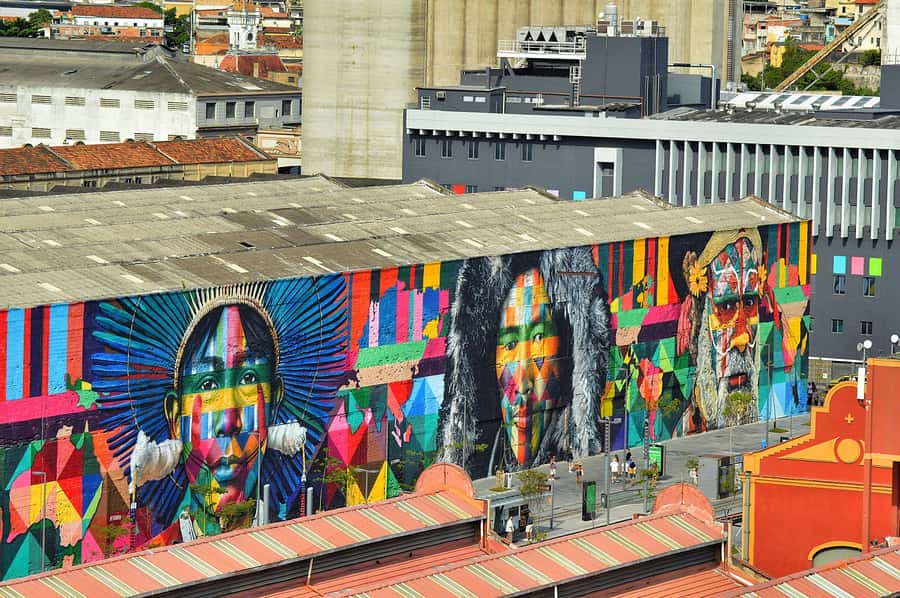 Rio: Museum of Tomorrow, Yup Star & Olympic Boulevard - Eduardo Kobra’s mural and the best photo pause