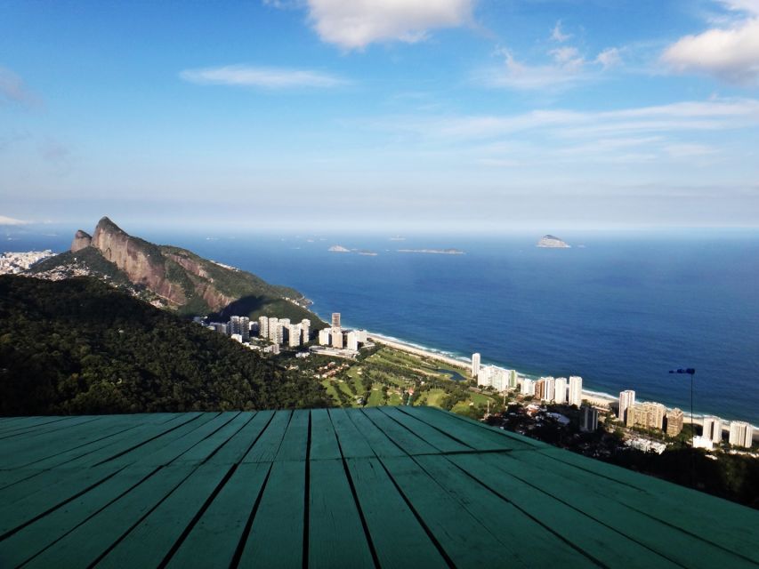 Rio: Pedra Bonita 4-Hour Hike with Free Flight Ramp Visit - Returning toward São Conrado beach