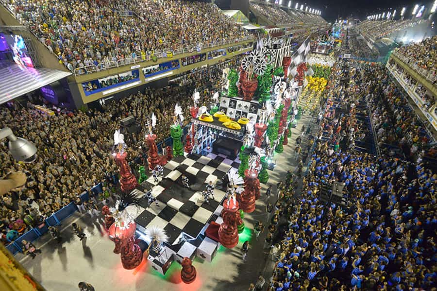 Rio: Premium Carnival Seating with Food, Drinks, & Transfers - Staying until the final samba school