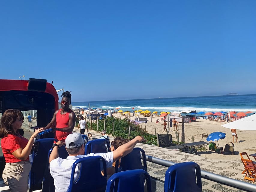 Rio Samba Bus: hop-on hop-off city tour in Rio de Janeiro - Christ the Redeemer requires separate planning