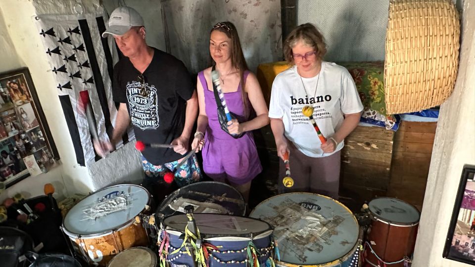 Salvador: 3-Hour Percussion Class - Who should take this class