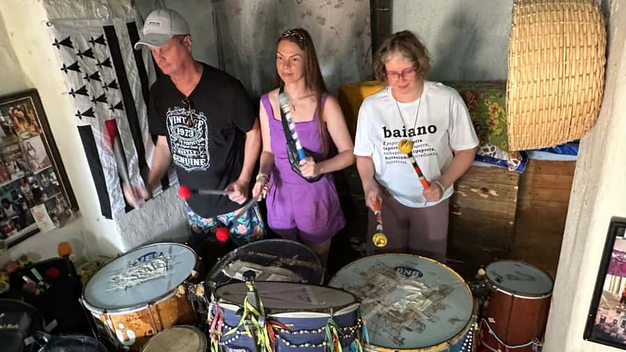 Salvador: 3-Hour Percussion Class - Language, group size, and comfort