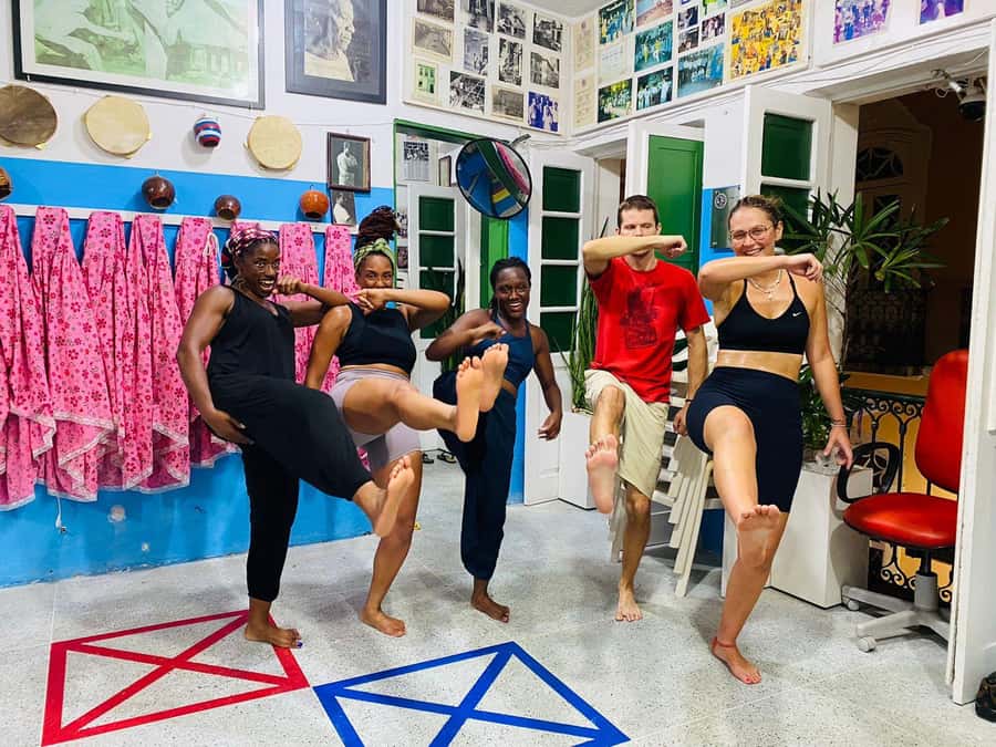 Salvador: Capoeira Class at Mestre Bimba's 1st Ever School. - Arriving at Largo do Terreiro de Jesus