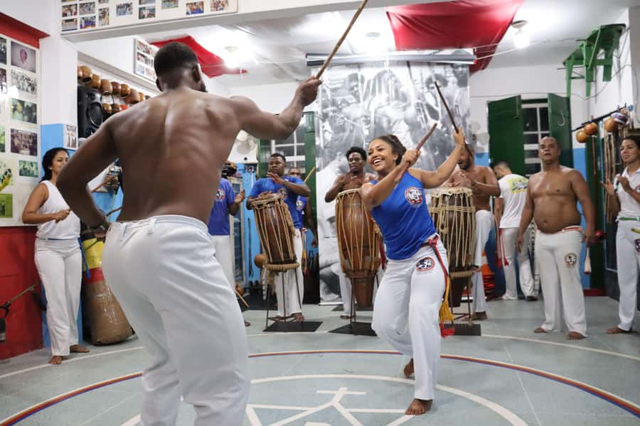 Salvador: Cultural Night of Capoeira, Samba, and Drumming - Drumming and live music hold it all together