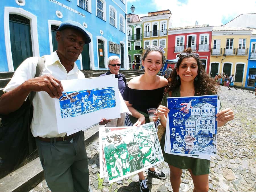 Salvador Historic Walking Tour - Pelourinho - Starting at Praça Castro Alves