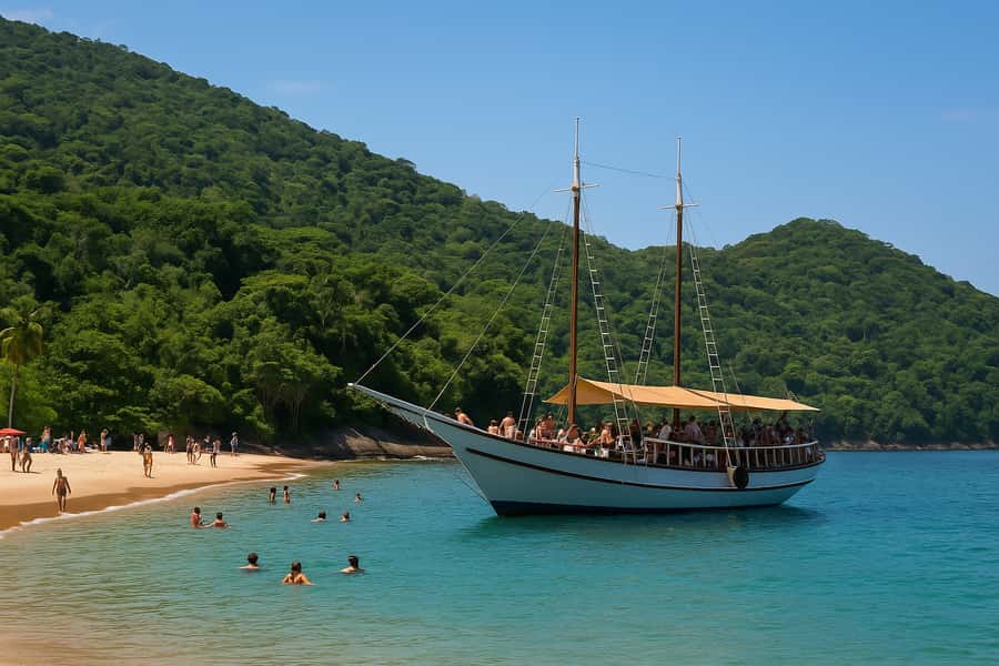 Salvador: Schooner Cruise with Pickup and Itaparica Stop - Itaparica and the stop at Ponta de Areia