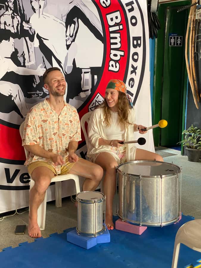 Salvador: Traditional Drumming and Percussion Workshop - The first minutes: history before the rhythm