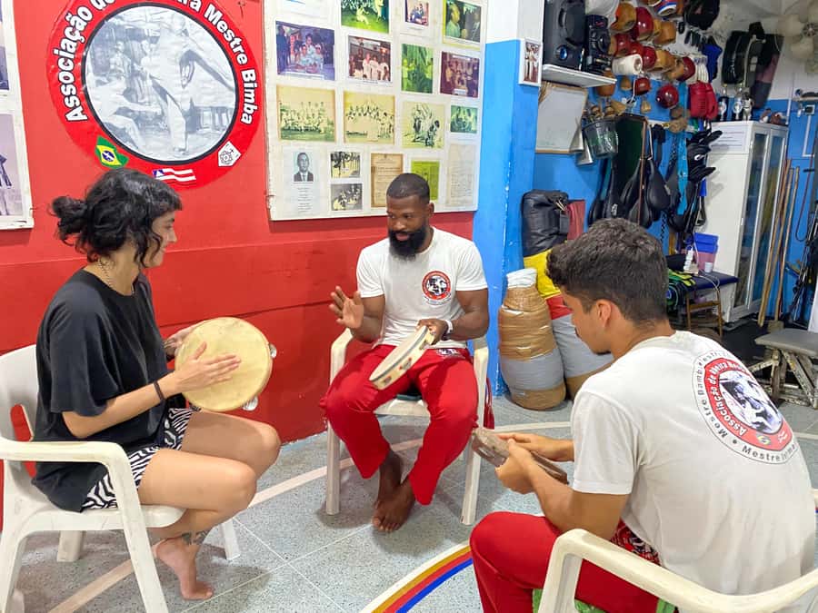 Salvador: Traditional Drumming and Percussion Workshop - Small-group teaching and the chance for personal help