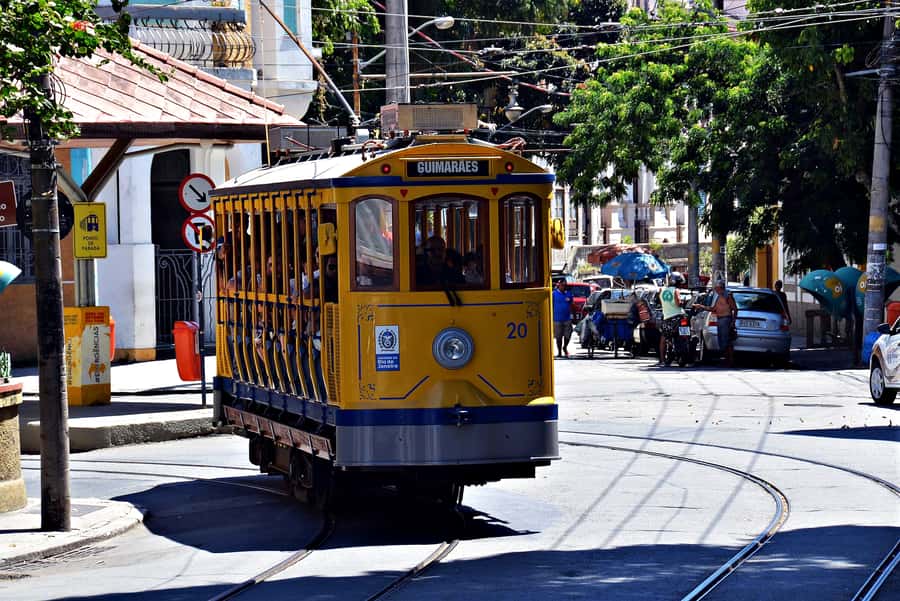 Santa Teresa Culture & Art Walking Tour - Crossing the Lapa Aqueducts on Santa Teresa’s tram