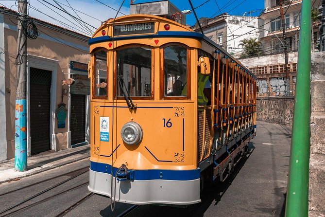 Santa Teresa, Lapa, and Cinelândia with Tram Ride and Selarón Steps - Riding the bondinho into Santa Teresa