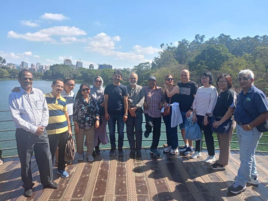 São Paulo: City Highlights Private Tour with Pickup Airport - The MAC terrace view across the metropolis