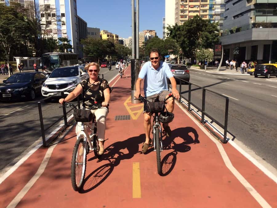 São Paulo: Downtown Historical Bike Tour - Liberdade adds an entirely different cultural note