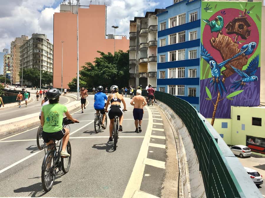 São Paulo Highlights: Culture, History, and Vibrance by Bike - Centro Cultural São Paulo and the Orthodox Cathedral