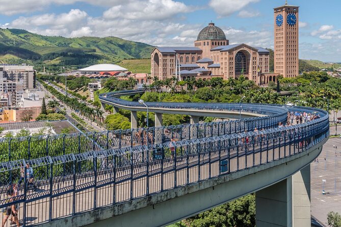 Shrine Of Our Lady Of Aparecida In Honor To The Blessed Virgin Mary – Day Trip - Passarela da Fé, 392 meters above Aparecida