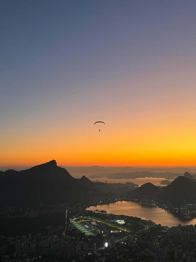 Sunrise at Morro Dois Irmãos + Vidigal Favela Experience - The summit view: Rio in one wide frame