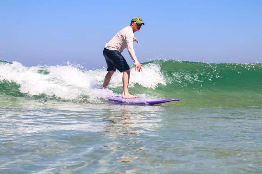 Surf lessons: in Arpoador in Ipanema. - Why Arpoador is a smart place for a first lesson