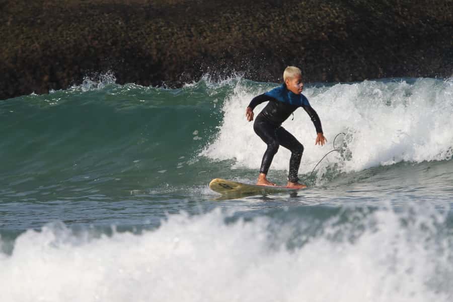 Surf lessons: in Arpoador in Ipanema. - Why the safety briefing deserves your attention