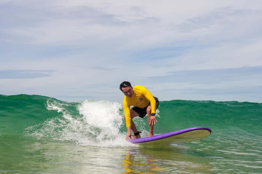Surf lessons: in Arpoador in Ipanema. - Choosing the best time for Arpoador