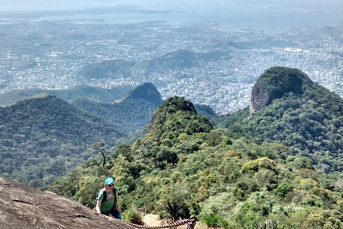 Tijuca Peak Hiking - The Highest Summit in Tijuca National Park - The final ascent to Tijuca Peak