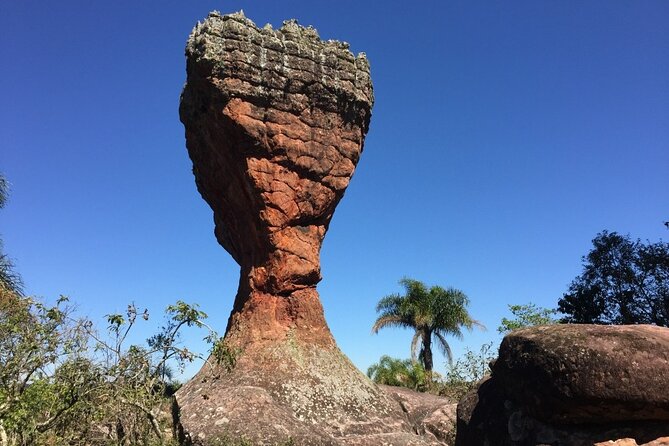 Tour to the State Park of Vila Velha - Walking Among the Sandstone Formations