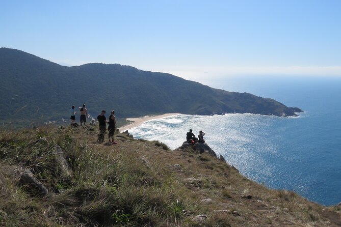 Trail through Lagoinha do Leste in Florianopolis - The first trail section: 25 minutes up, 25 minutes down
