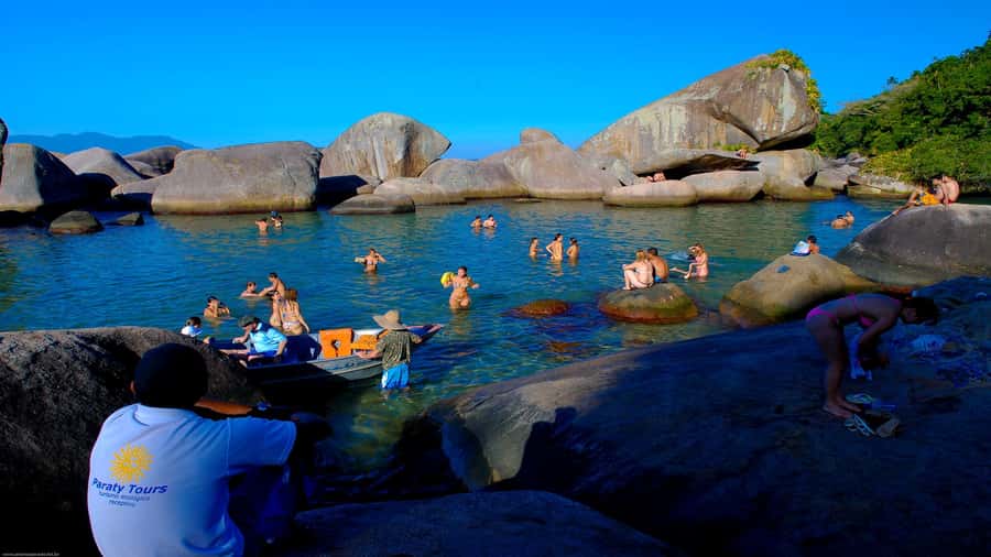 Trindade Day Trip: Nature and Sea Adventure from Paraty - Ranchos Beach brings the first swim