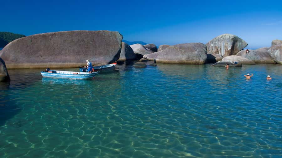 Trindade Day Trip: Nature and Sea Adventure from Paraty - Cachadaço Beach rewards the walk