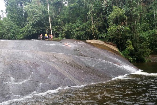 Waterfall Jungle Jeep Adventure and Cachaca Tour from Paraty - Tarzan Falls and the rope swing