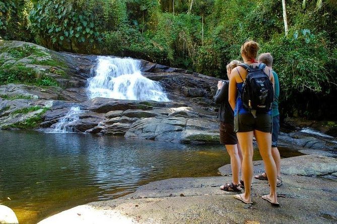 Waterfalls and Cachaça Distillery Jeep Tour - The open jeep ride from central Paraty